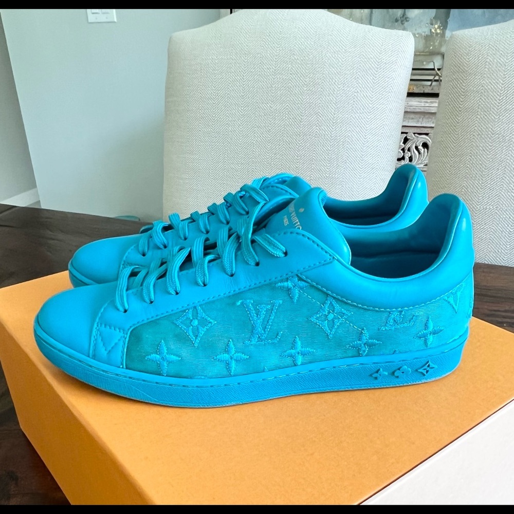 Louis Vuitton X Virgil Abloh limited edition mesh Luxembourg sneakers